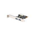 PCI EXPRESS X1 CARD->2X USB-A 3.1 GEN1 LOW PROFILE LANBERG