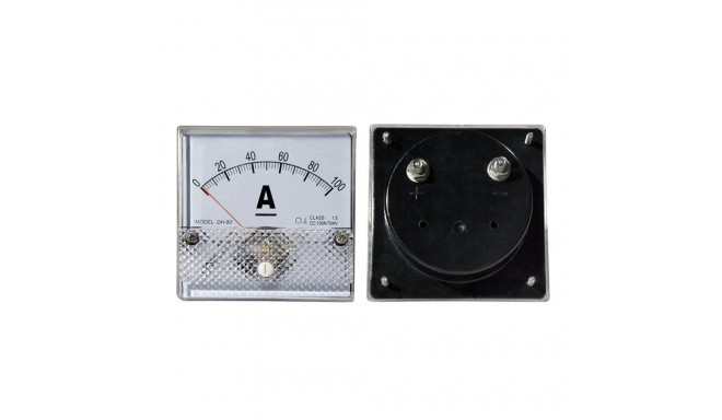 51-211# analoog ampermeeter ruudukujuline suur 100a ilma šundita