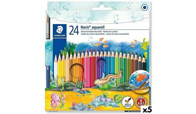 Akvarellpliiatsid Staedtler Noris Mitmevärviline (5 Ühikut)