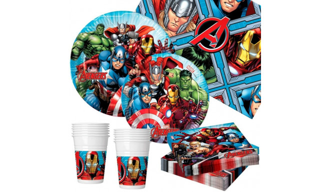 Party supply set The Avengers 89 Pieces