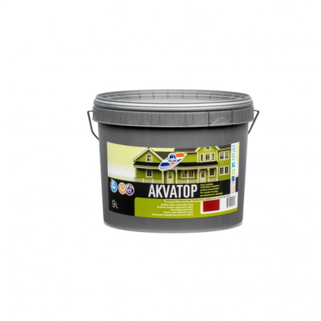 AKVATOP punakaspruun värv 9L