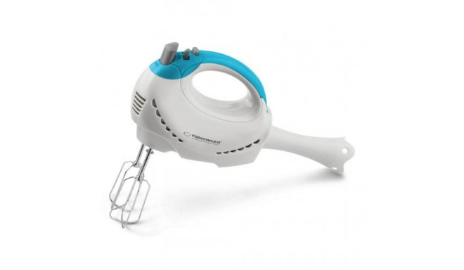 Esperanza EKM010 mixer Hand mixer 300 W Light Blue, White