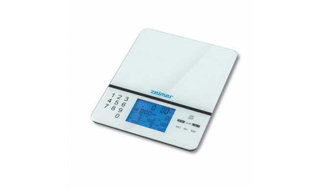 Zelmer ZKS1500N kitchen scale White Electronic kitchen scale