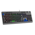 Sparco SPMEMKEYBOARD keyboard Gaming USB QWERTY US English Black