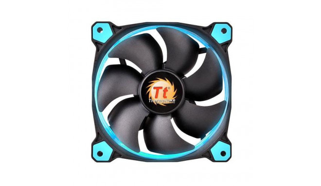 Thermaltake Riing 14 Computer case Fan 14 cm Black, Blue