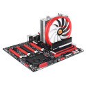 Thermaltake NiC L32 Processor Cooler 14 cm Aluminium, Red, White