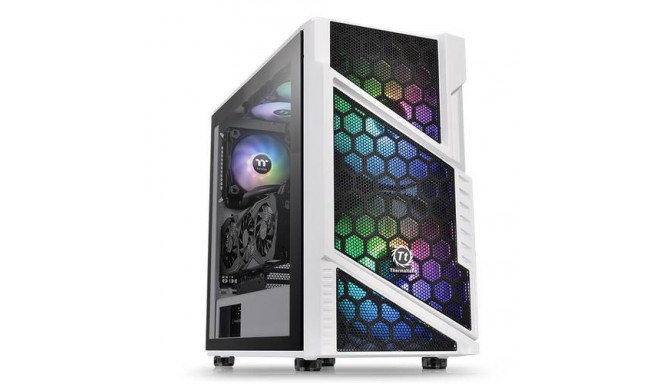 Thermaltake Commander C31 TG Snow ARGB Edition Midi Tower Black, White