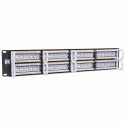 Intellinet Patch Panel, Cat6, UTP, 48-Port, 2U, Black