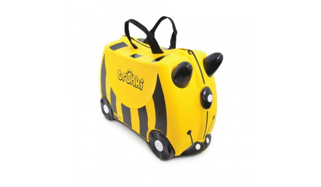 Trunki Bernard Bee Trolley Hard shell Yellow 18 L Plastic
