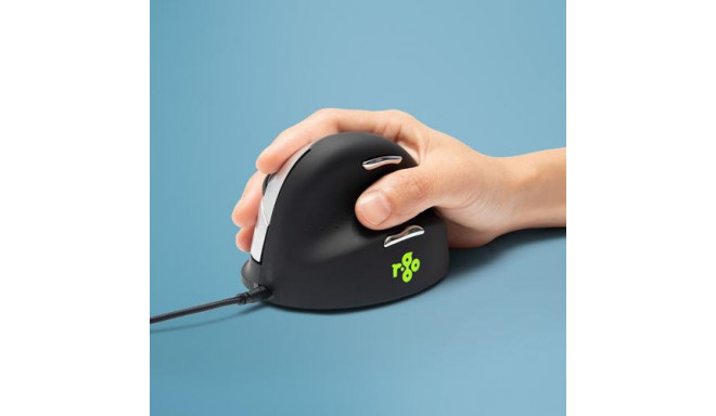 R-Go Tools Ergonomic mouse R-Go HE Break with break software, large (hand size ≥ 185 mm), right-hand