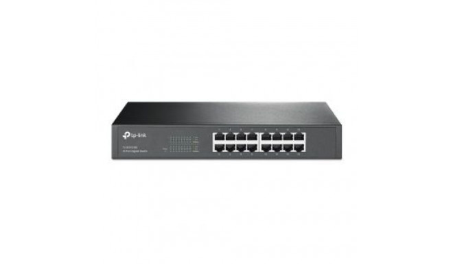 TP-Link Switch TL-SG1016D Unmanaged, Desktop/Rackmountable, 10/100 Mbps (RJ-45) ports quantity 16