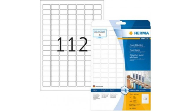 Herma High-adhesion labels A4, 25.4 x 16.9 mm, made of paper - 10916