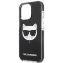 Karl Lagerfeld case Choupette Head Apple iPhone 13 Pro Max, black