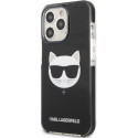 Karl Lagerfeld case Choupette Head Apple iPhone 13 Pro Max, black