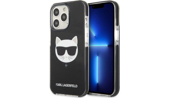 Karl Lagerfeld kaitseümbris Choupette Head Apple iPhone 13 Pro Max, must