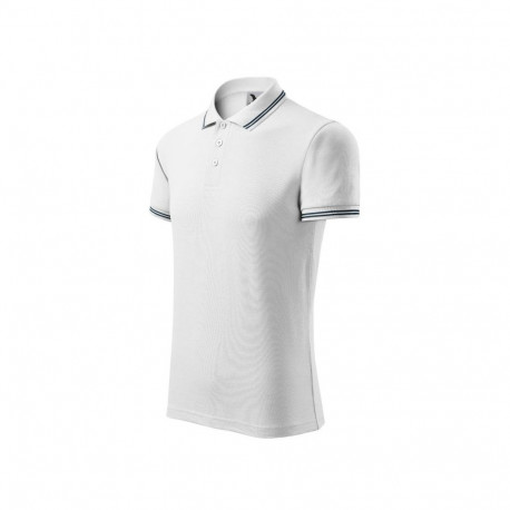 Adler Urban M MLI-21900 white polo shirt (S)