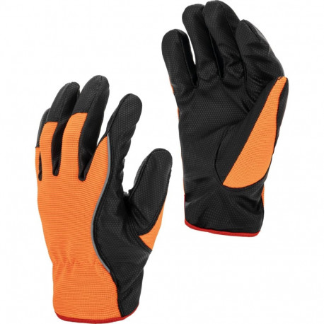 soojendatud oranž kindad l250909p, kaart, "9", ce, lahti