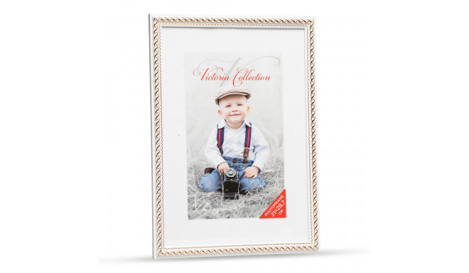 Photo frame Action 4 21x29,7, white/gold