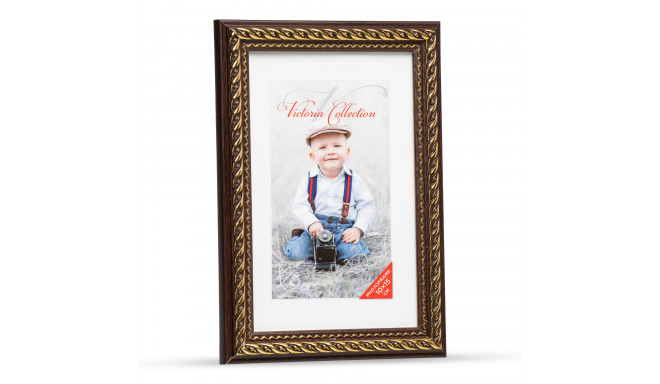 Photo frame Action 4 10x15, black/gold