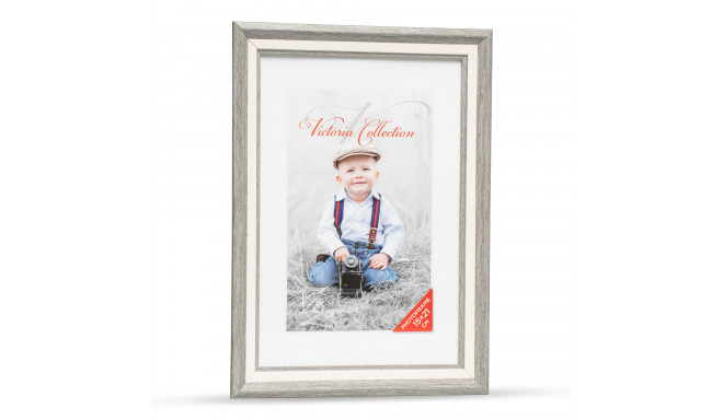 Photo frame Action 2 15x21, grey/white