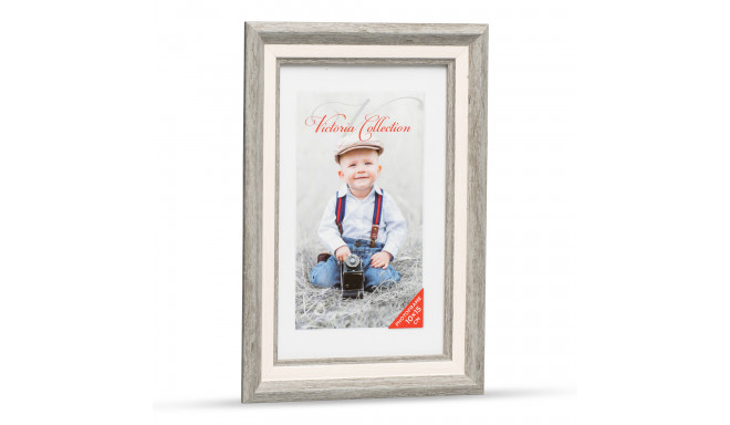 Photo frame Action 2 10x15, grey/white