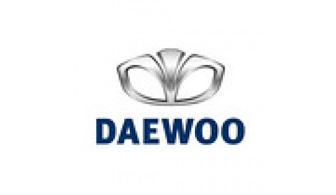 Keyring Daewoo with logo metal.