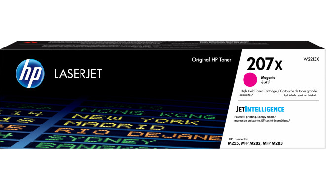 HP 207X Magenta LaserJet Toner Cartridge