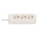 Brennenstuhl 1158610050 power extension 5 m 3 AC outlet(s) Indoor White