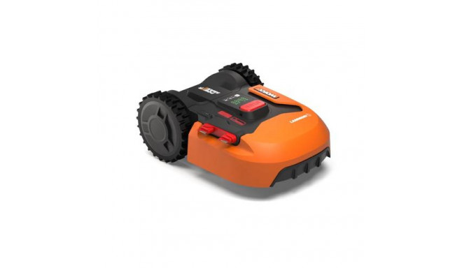 WORX Landroid S400 lawn mower Robotic lawn mower Battery Black, Orange