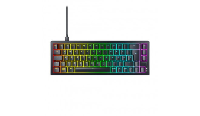CHERRY K5V2 Compact keyboard Gaming USB QWERTZ German Black