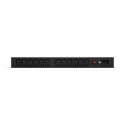 CyberPower PDU20BHVIEC12R power distribution unit (PDU) 12 AC outlet(s) 1U Black