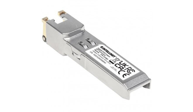 Intellinet Transceiver Module Optical, Gigabit RJ45 Copper SFP, 1000Base-T (RJ45) port, 100m, MSA Co