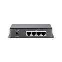 LevelOne 5-Port Gigabit PoE Switch, 61.6W, 802.3af PoE, 4 PoE Outputs, power adapter included
