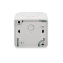 Digitus Outdoor Surface Mount Box for Keystone Modules, IP44 surface mount with hinged lid