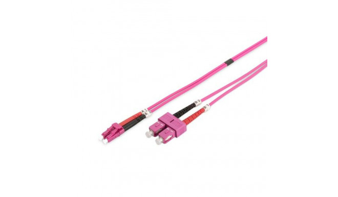 Digitus Fiber Optic Multimode Patch Cord, OM4, LC / SC