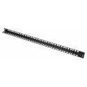 Intellinet 19&quot; Wall Mount Rails, 12U, Black, 2-pack