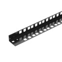 Intellinet 19&quot; Wall Mount Rails, 12U, Black, 2-pack