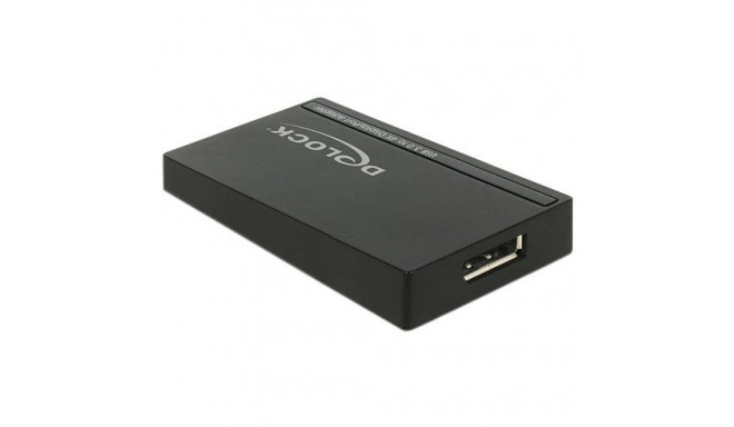 DeLOCK 62581 USB graphics adapter 3840 x 2160 pixels Black