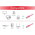 Equip Cat.6 S/FTP Patch Cable, 10m, Pink