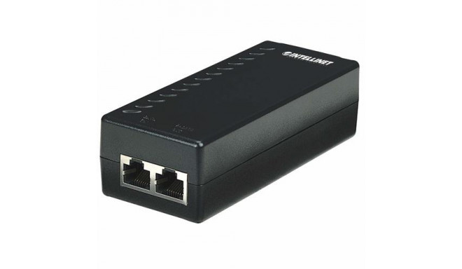 Intellinet Power over Ethernet (PoE) Injector, 1 Port, 48 V DC, IEEE 802.3af Compliant