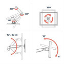 Ergotron LX Series LX Wall Mount LCD Arm 86.4 cm (34&quot;) Aluminium