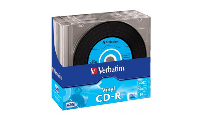 Verbatim CD-R AZO Data Vinyl 700 MB 10 pc(s)