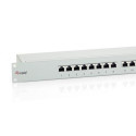 Equip 24-Port Cat.6 Shielded Patch Panel, Light Grey