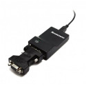 Lenovo USB 3.0 - DVI/VGA USB graphics adapter 2048 x 1152 pixels Black