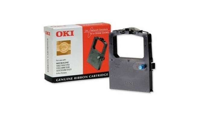 OKI 09002303 printer ribbon Black