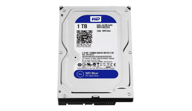 Western Digital Blue internal hard drive 1 TB 7200 RPM 64 MB 3.5&quot; Serial ATA III