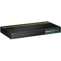 Trendnet TPE-TG160G network switch Unmanaged L2 Gigabit Ethernet (10/100/1000) Power over Ethernet (