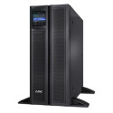 APC Smart-UPS X, Line Interactive, 3kVA, Rack/tower convertible 4U, 208V-230V, 8x C13+2x C19 IEC, Sm