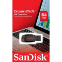 SanDisk Cruzer Blade USB flash drive 64 GB USB Type-A 2.0 Black, Red