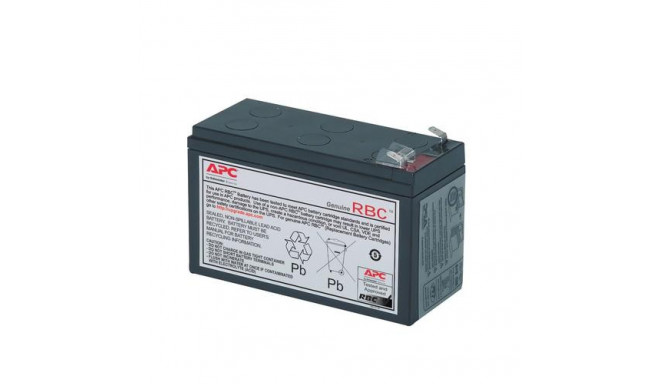 APC Replacement Battery Cartridge, VRLA battery, 9Ah, 12VDC, 2-year warranty